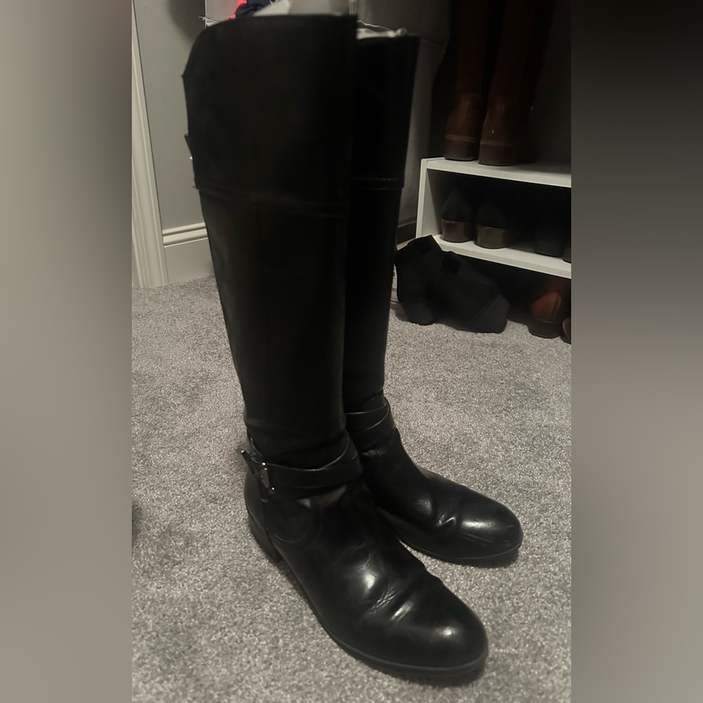 Coach Tall Black Boots